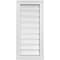 Ekena Millwork Vertical Surface Mount PVC Gable Vent: Functional, w/ 2"W x 2"P Brickmould Sill Frame, 14"W x 30"H GVPVE14X3003SF - alternate 1